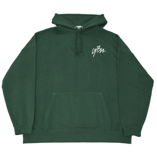 peeing skating logo hoodie